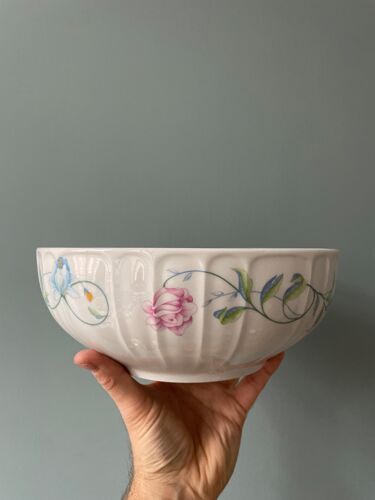 Saladier vintage en porcelaine fine, « création Laurent »