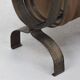 Brutalist Vintage Mid-Century Magazine Rack