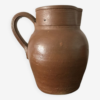 Pot jug handmade pottery