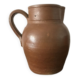 Handmade pottery jug pot