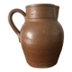 Handmade pottery jug pot