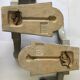 Pair wall lamps in plaster Arlus 40/50