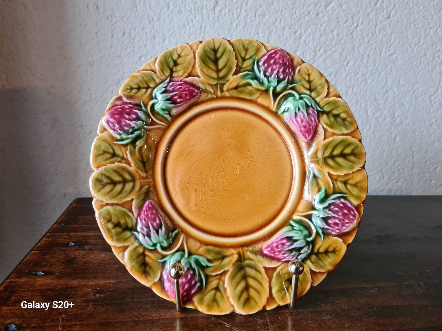 Dessert service in earthenware