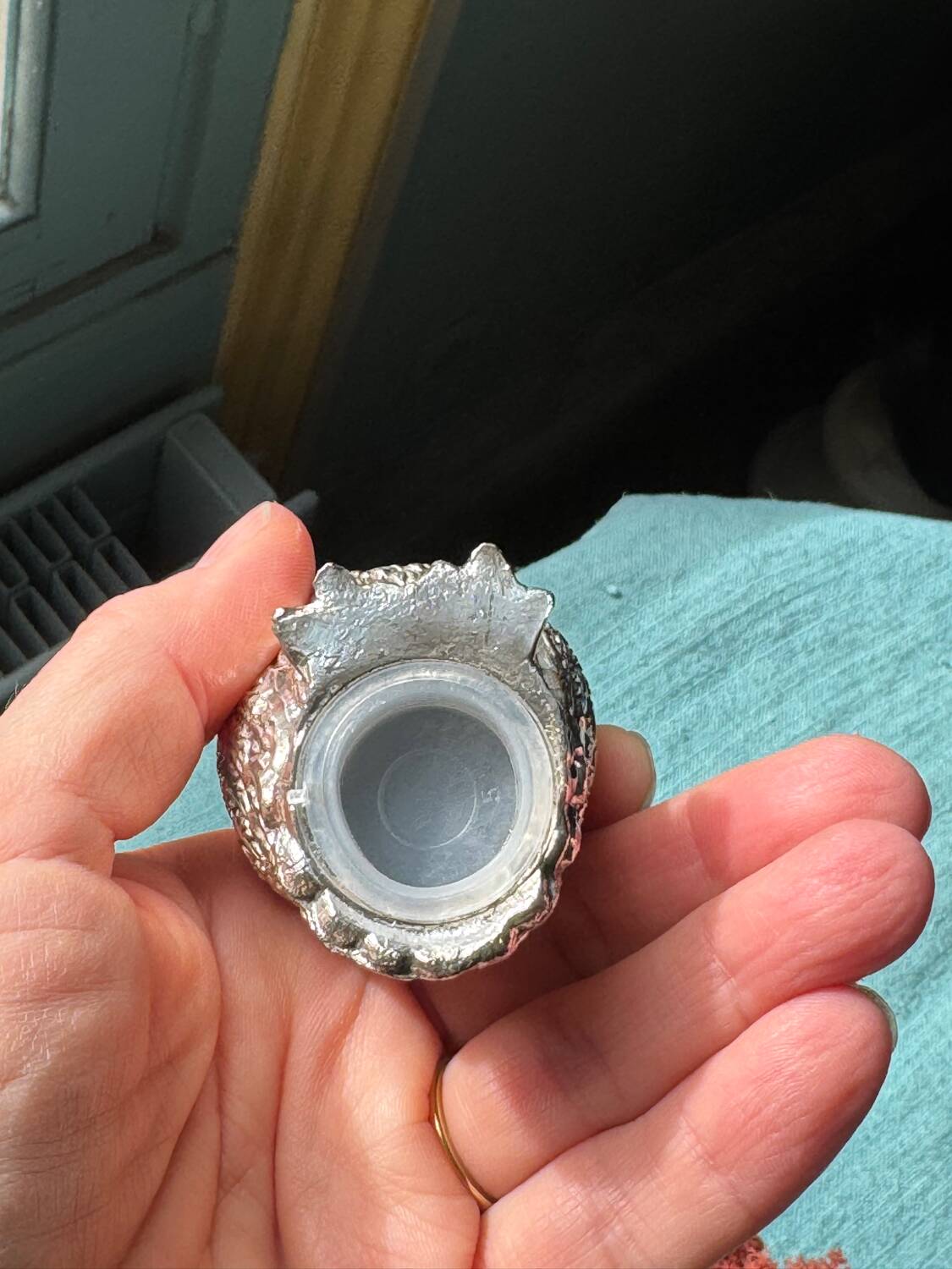 Vintage silver-plated owl-shaped salt and pepper shakers