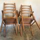 Paire de chaises vintage 1960’s style scandinave