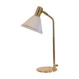 Vintage Scandinavian brass lamp 1970