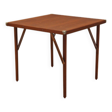 Folding card table, Danish design, 1970s, production: Denmark