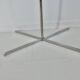 Table, side table, Roche Bobois in plexiglass and chrome metal from the 1980s.