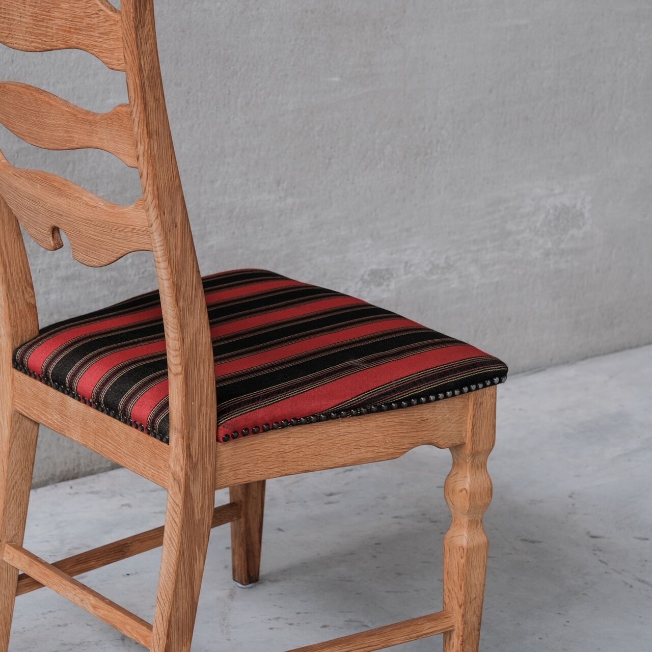 Oak danish mid-century dining chairs