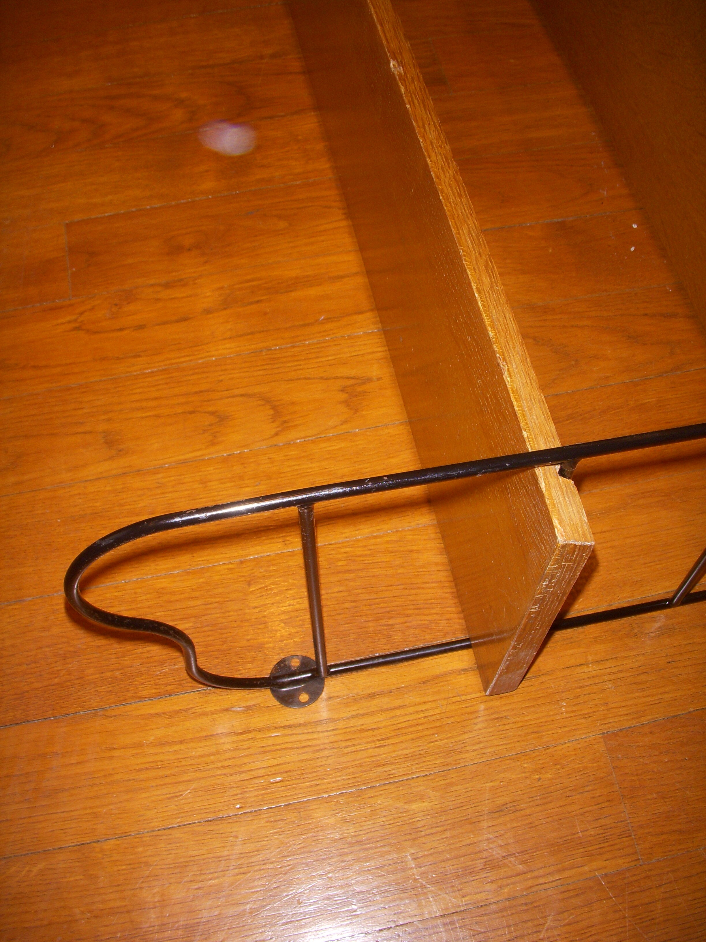 Etagère en bois métal
