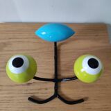 Cloakroom coat holder wall hook tuxedo 60 s