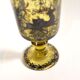 Roemer glass in bubble glass, enamelled, hunter Alfred TAUBE VOHENSTRAUSS Germany