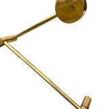 Minimalist floor lamp with counterweight, by Sölken. 1960s