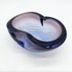 Cendrier « Blue Velvet » / Murano Sommerso – 1960–70s