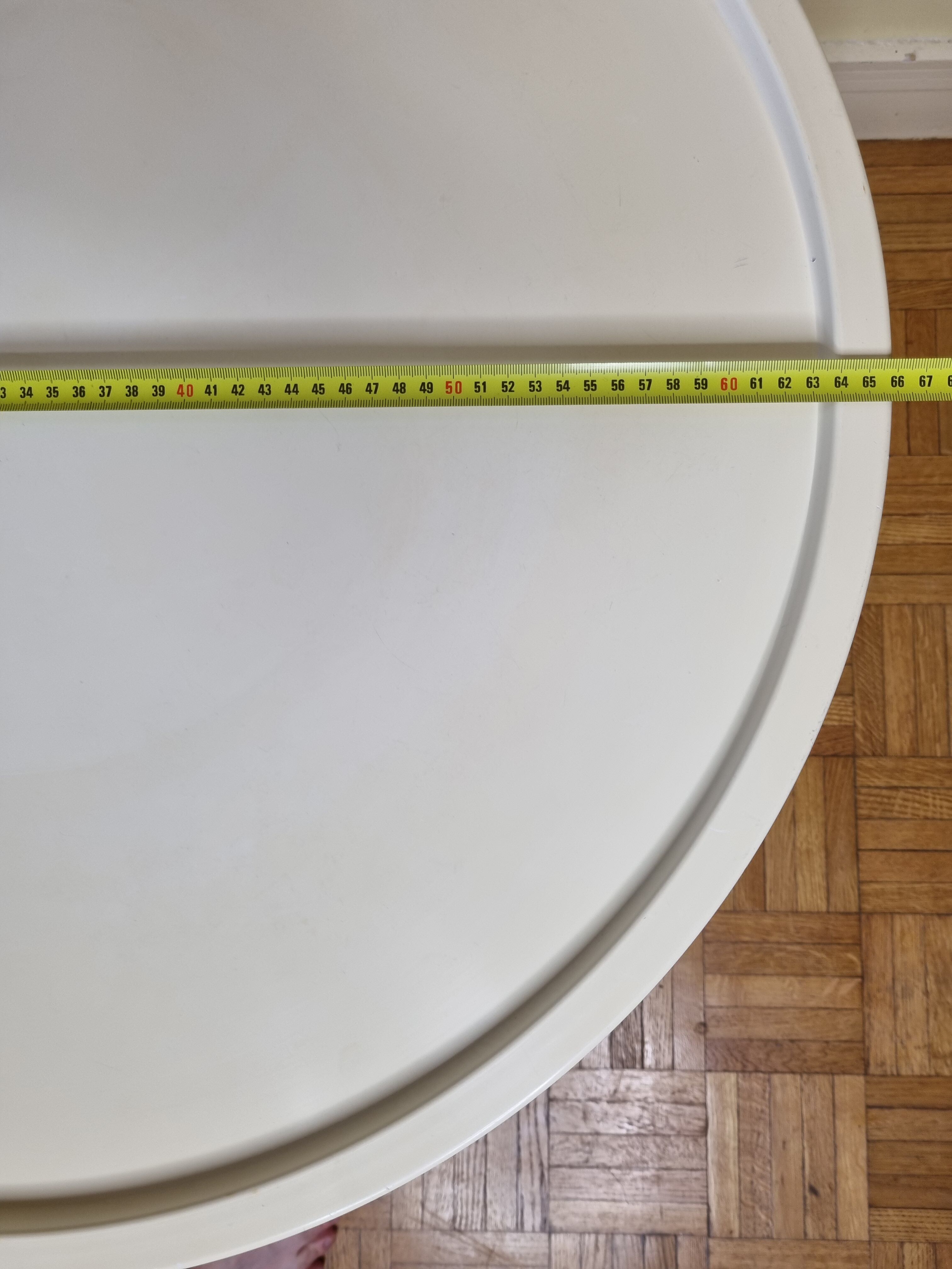 Tulip foot coffee table "Tam Tam" by Henry Massonnet for Stamp, 70s