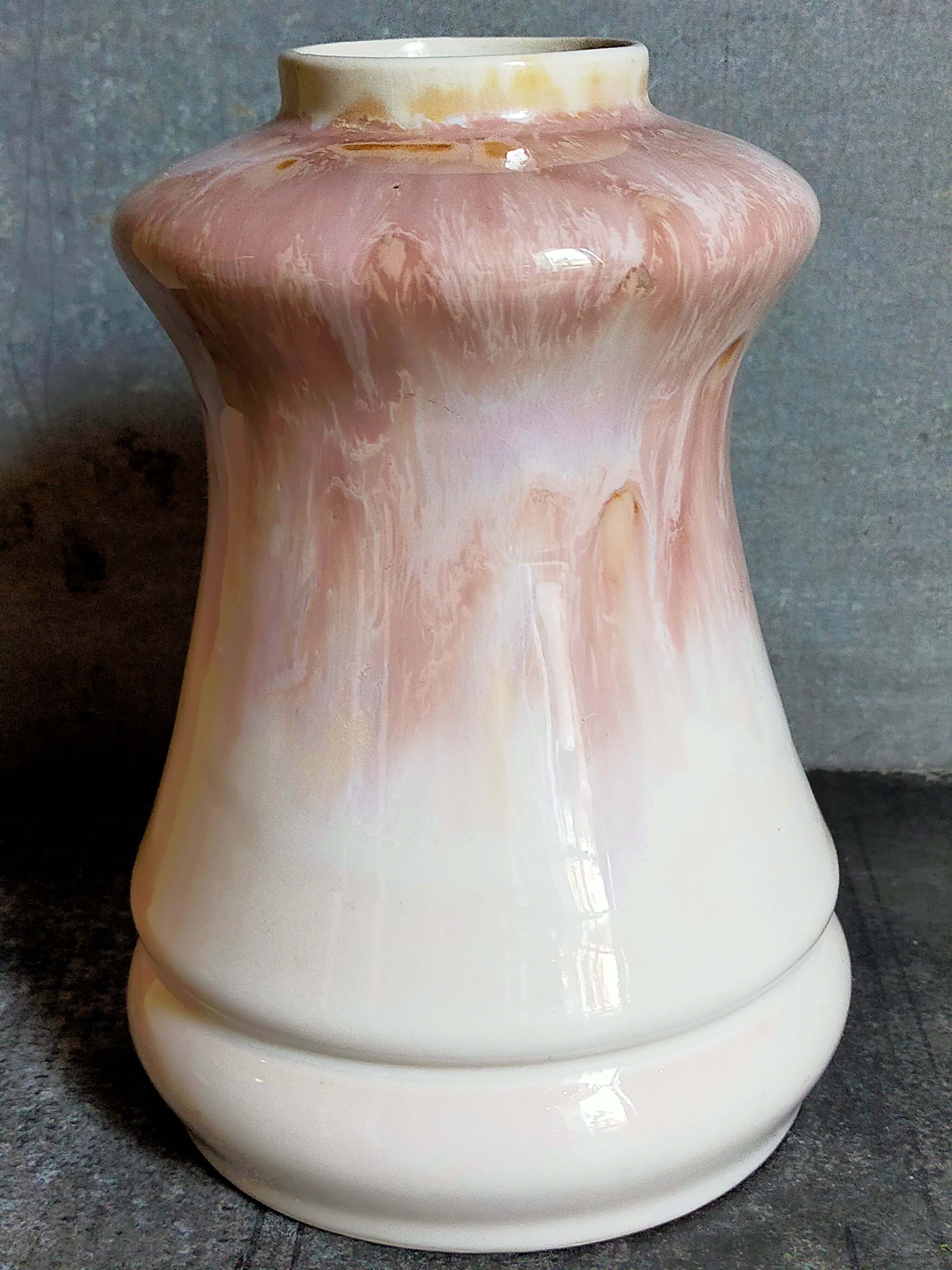 Ceramic vase of St-Uze manufacture Rodaceram 60s
