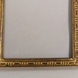 Pair of gilt bronze photo frames