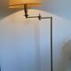 Reading lamp, floor lamp, adjustable arm lamp.