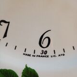 Plate wall clock
