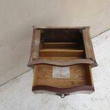 Bedside in Louis XV style marquetry