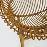 vintage rattan armchair from the 60s