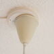 Early plastics cellulose pendant lamp by Atelier de recherche plastique and Rotaflex 1950s.