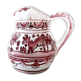 Pitcher Alfal alcobaça Portugal earthenware