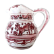 Pitcher Alfal alcobaça Portugal earthenware
