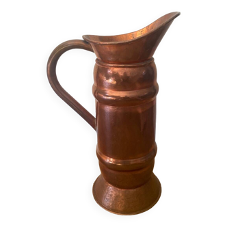 Copper jug pitcher