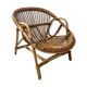 Children's armchair rattan shell from the 70s