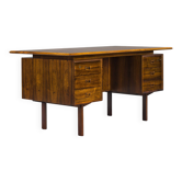 Mid-Century Palisander Freestanding Desk, 1960s