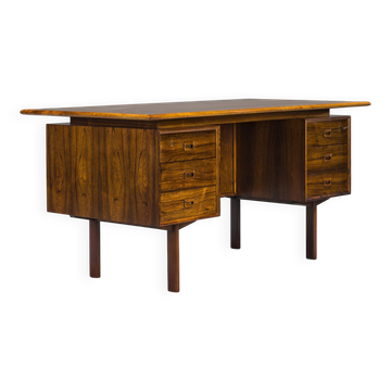 Mid-Century Palisander Freestanding Desk, 1960s