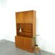 Meuble en teck design danois Poul Hundevad avec compartiments Lp, vintage