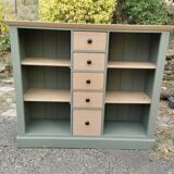 Meuble de métier pin massif