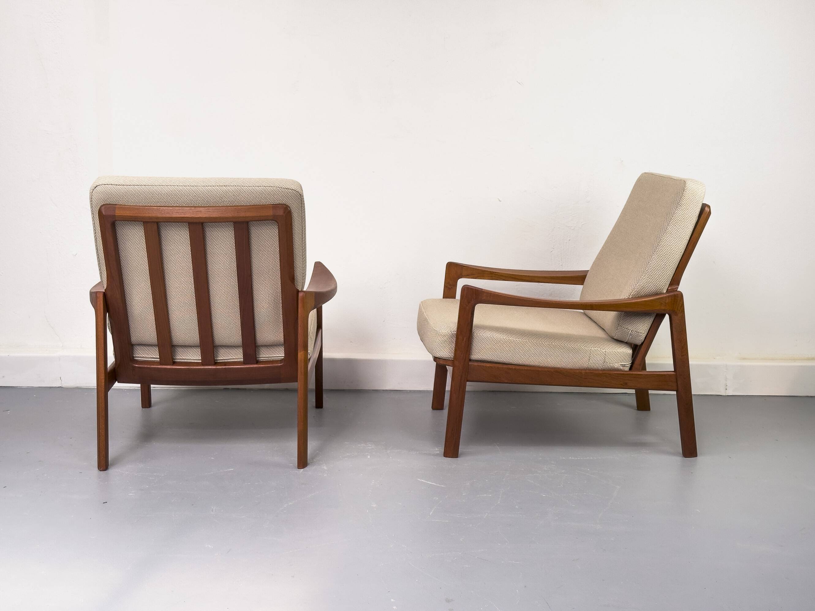 Fauteuils de Tove & Edvard Kindt Larsen pour Gustav Bahus