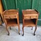 PAIRE DE CHEVETS A 1 TIROIR EN MERISIER
