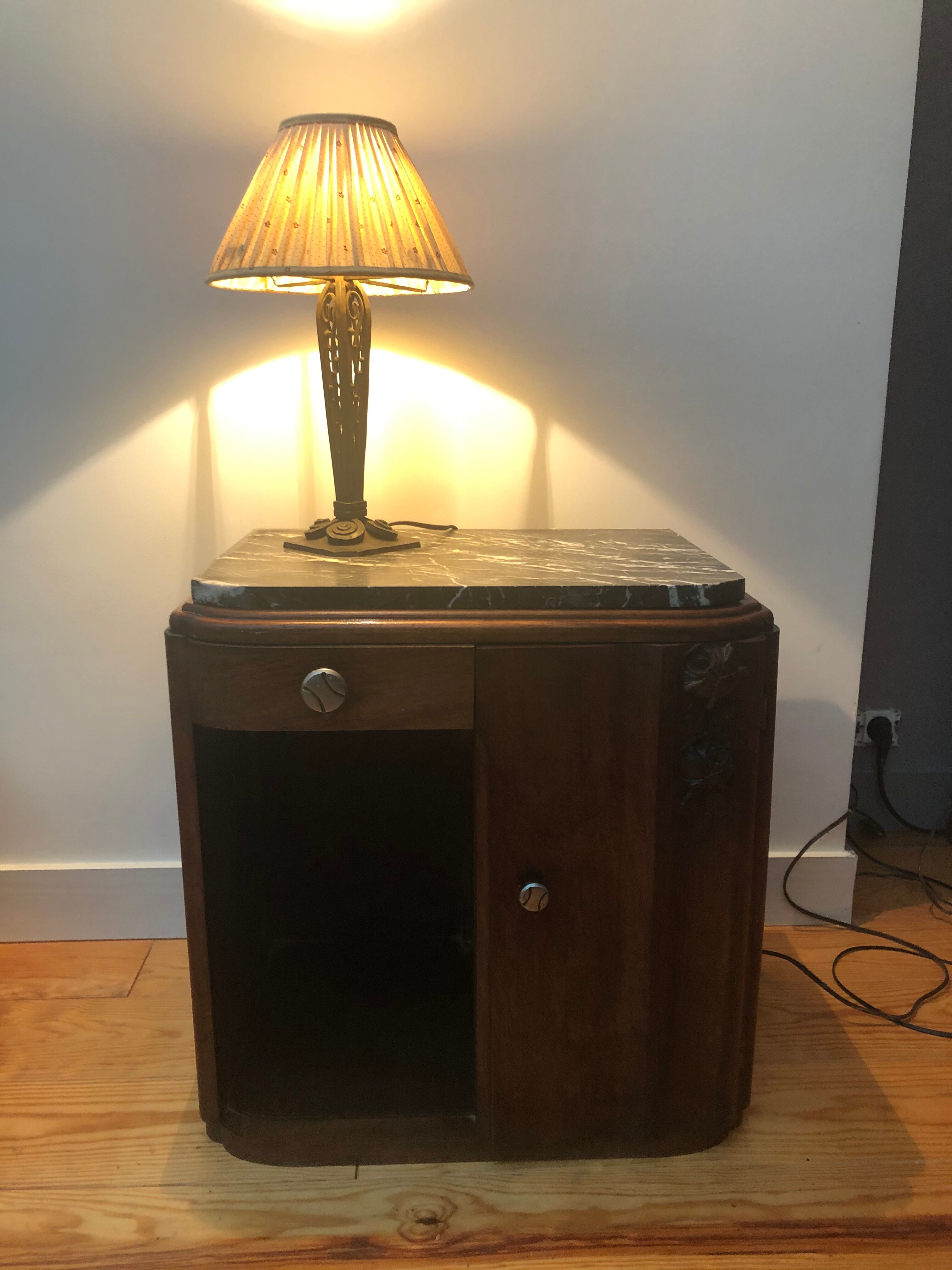 Art Deco bedside table