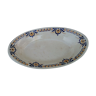 Ravier hollow oval earthenware H B C Choisy le roi model Olga L 25 cm