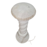 Colonne torsadée éclairante en albâtre dans le gout de l'Antique vers 1930