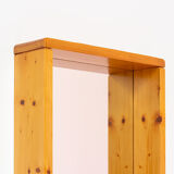 House Regain Rectangular Mirror with Wooden Frame 70s