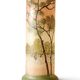 Vase en verre émaillé Legras