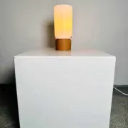 Model 115 Cylindrical Table Lamp By Uno & Östen Kristiansson For Luxus, Sweden, 1960S