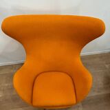 Orange Egg Chair by Arne Jacobsen