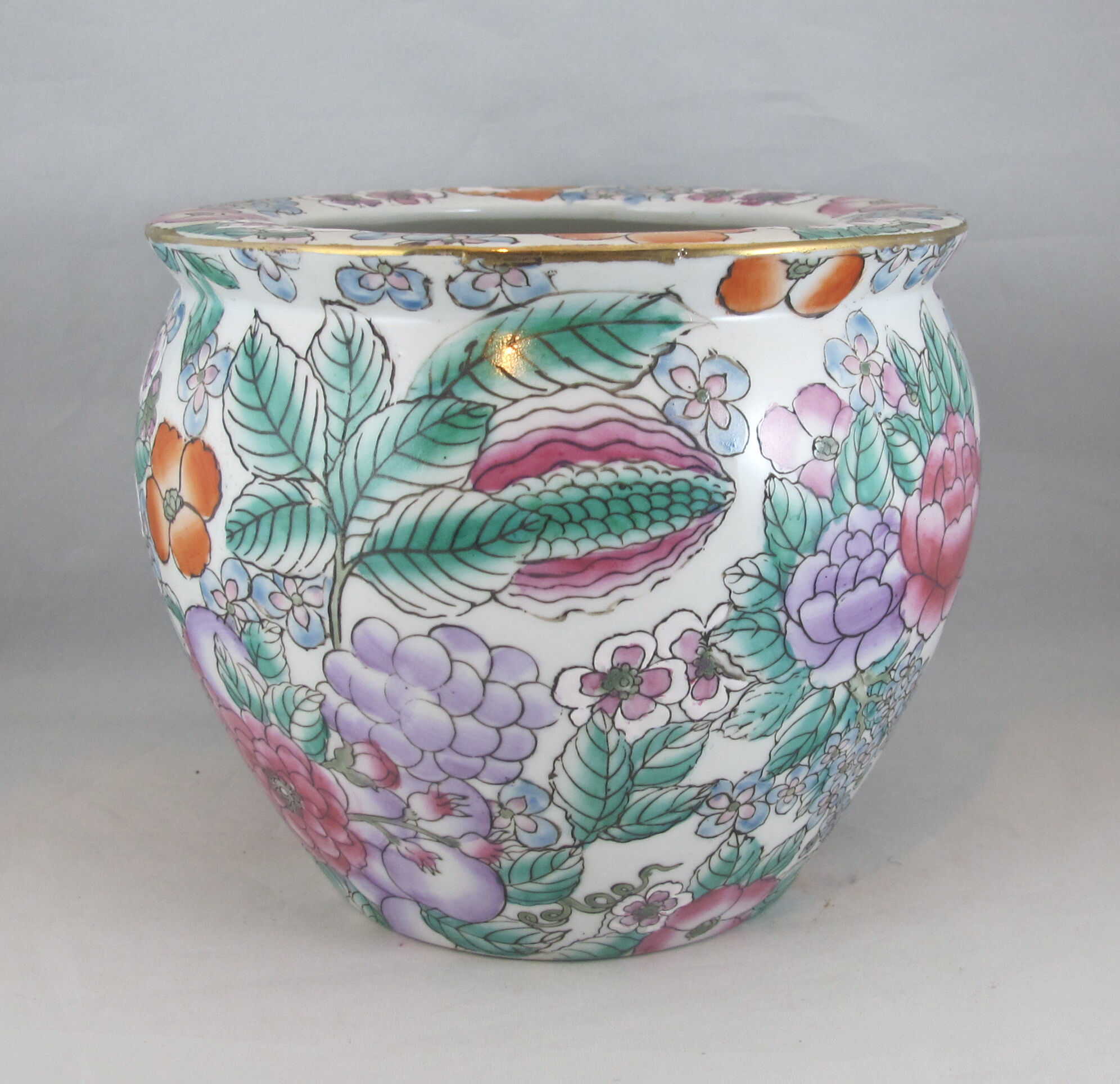 Cache pot en porcelaine Chinois Chine
