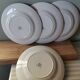 Set of 4 vintage plates Gien France Olympic pattern