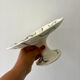 Compote dish or antique footed plate in ironstone - Villey de Longc