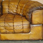 Canapé d'angle modulaire vintage cuir De Sede DS-11