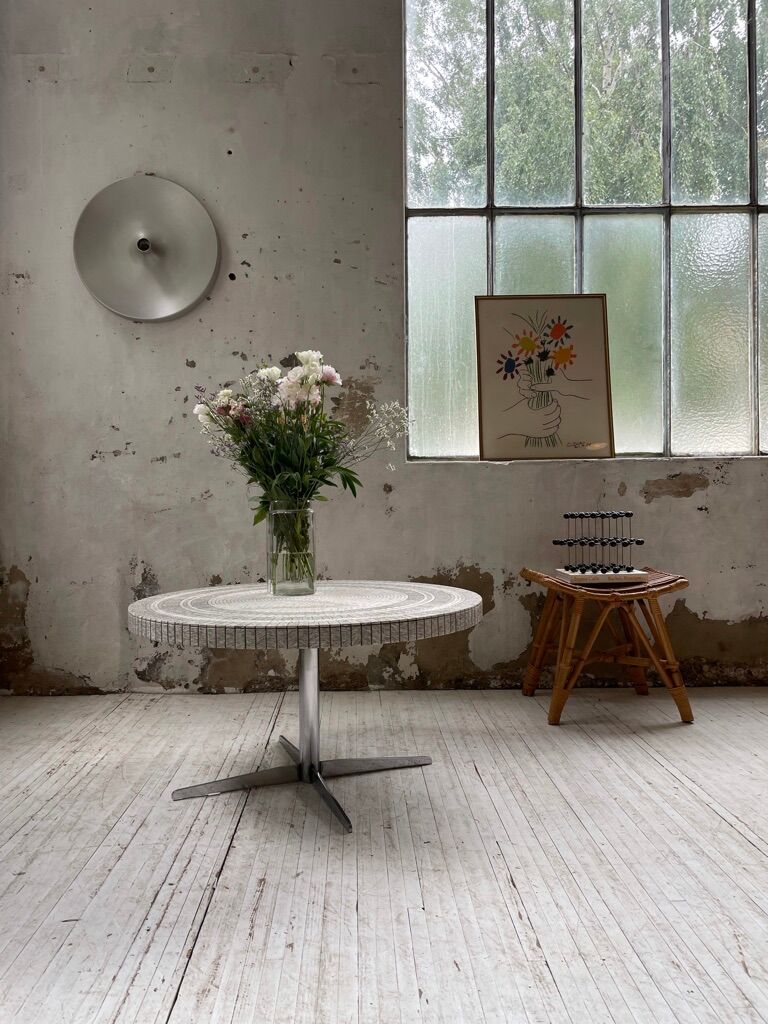 Heinz Lilienthal marble mosaic coffee table