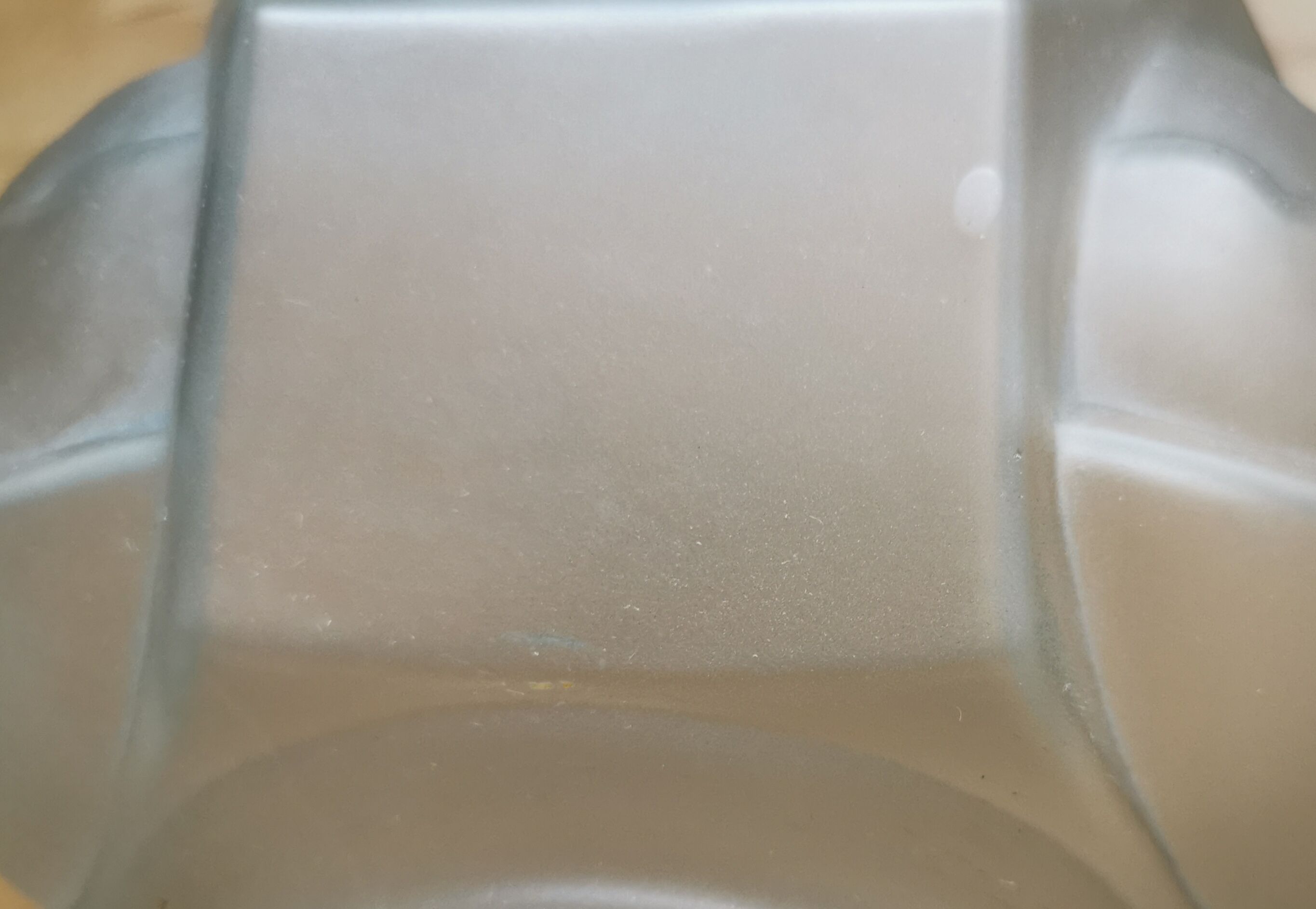 Art deco pressed glass pose lamp