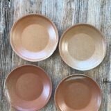 Set of 4 hollow sandstone plates